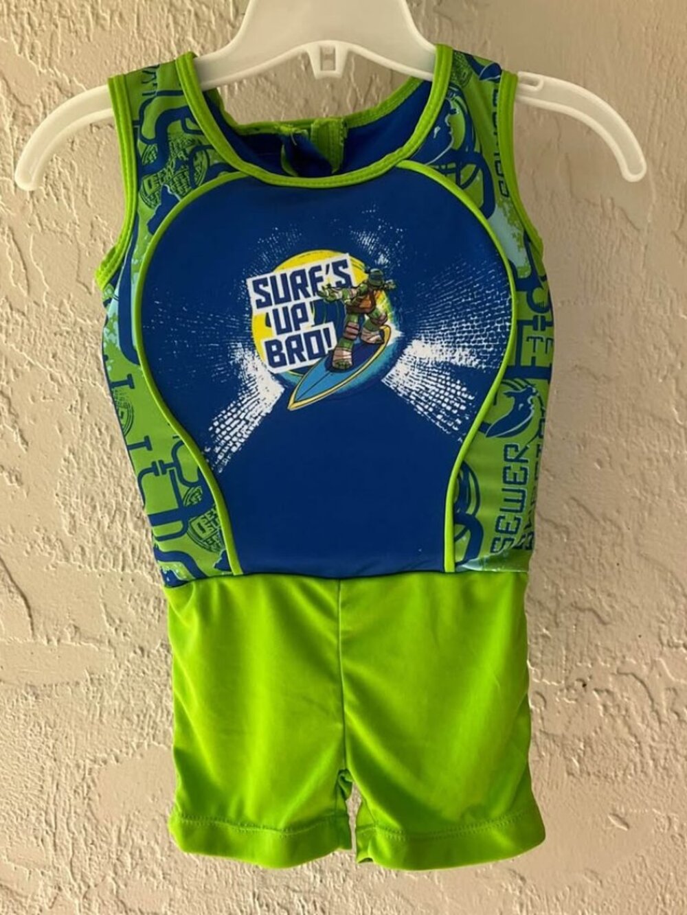 Aqua-Leisure Teenage Mutant Ninja Turtles Toddler Swim Trainer Suit